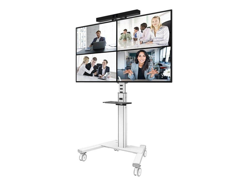 Neomounts AV1-825BL mounting component - for video bar - black - Max 9 kg - recommended for