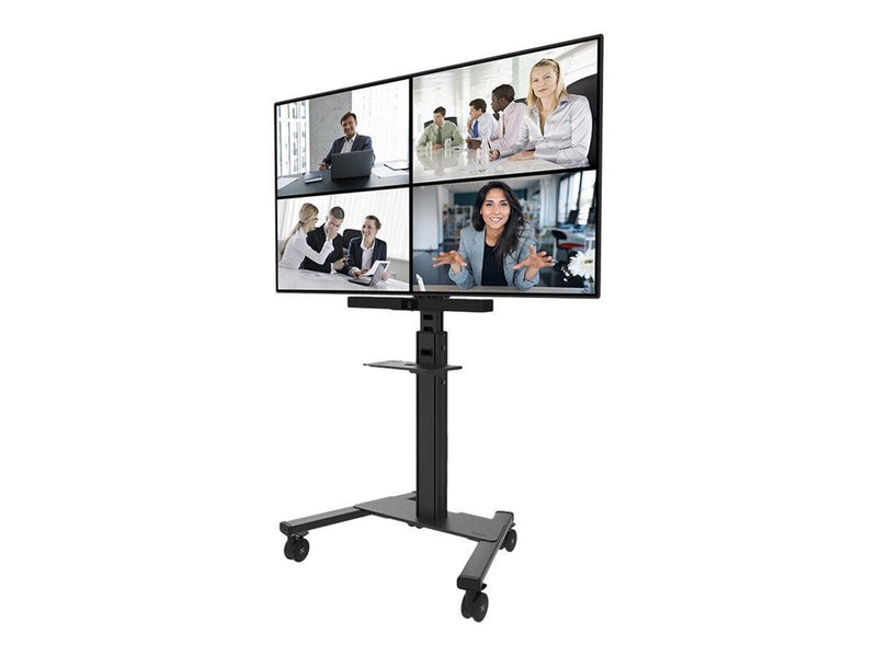Neomounts AV1-825BL mounting component - for video bar - black - Max 9 kg - recommended for