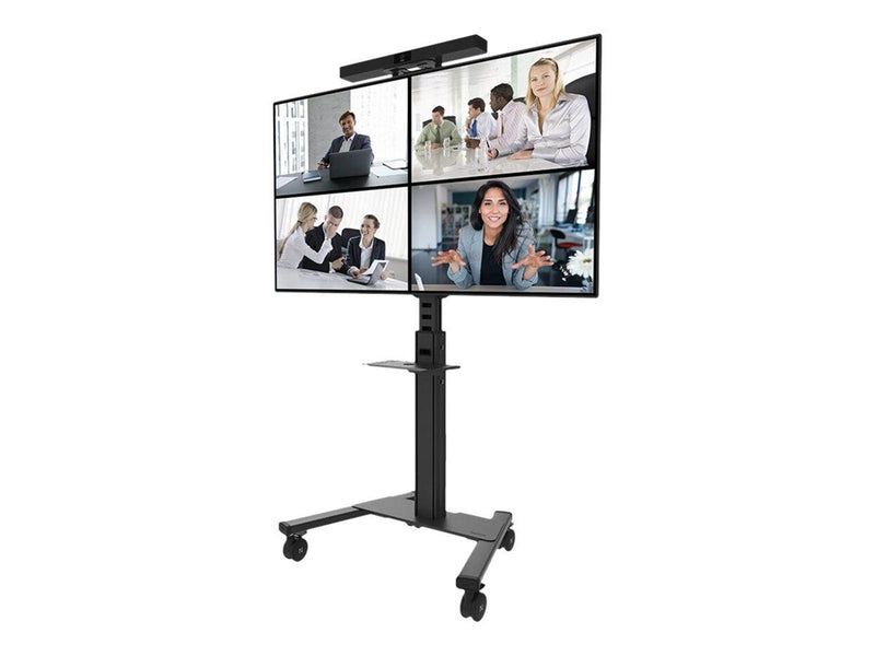 Neomounts AV1-825BL mounting component - for video bar - black - Max 9 kg - recommended for