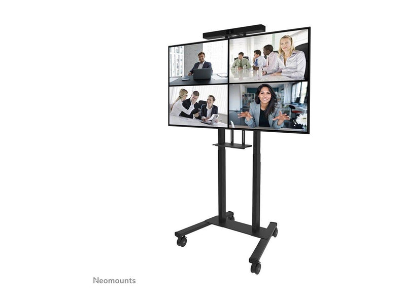 Neomounts AV1-875BL mounting component - for video bar - black - Max 9 kg - recommended for