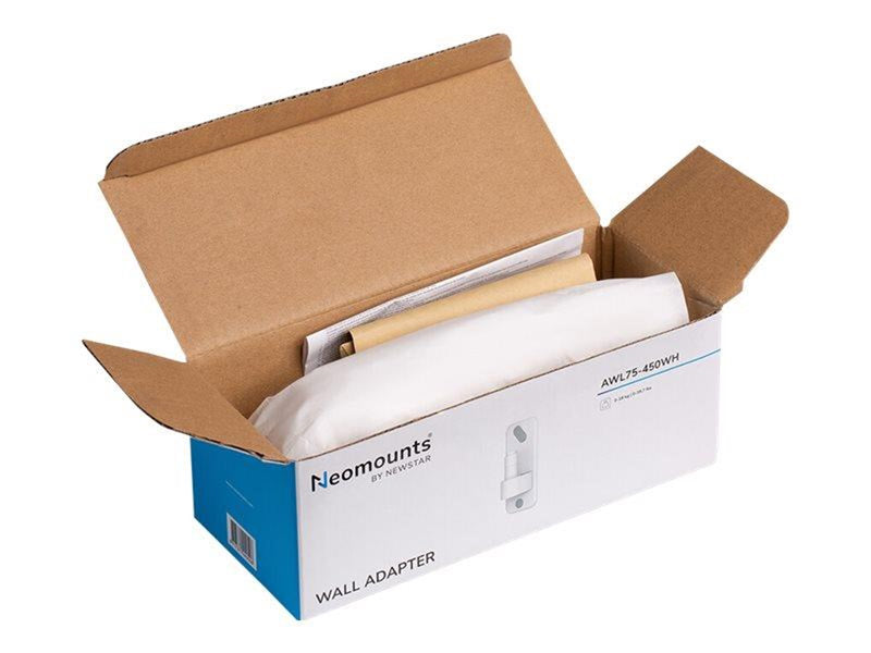 Neomounts AWL75-450WH - mounting component - for articulating arm - white - Max - recommended for