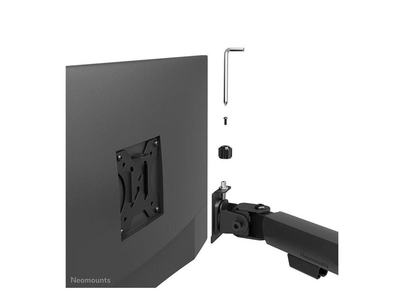 Neomounts DS60-600BL3 mounting kit - full-motion - for 3 monitors - black