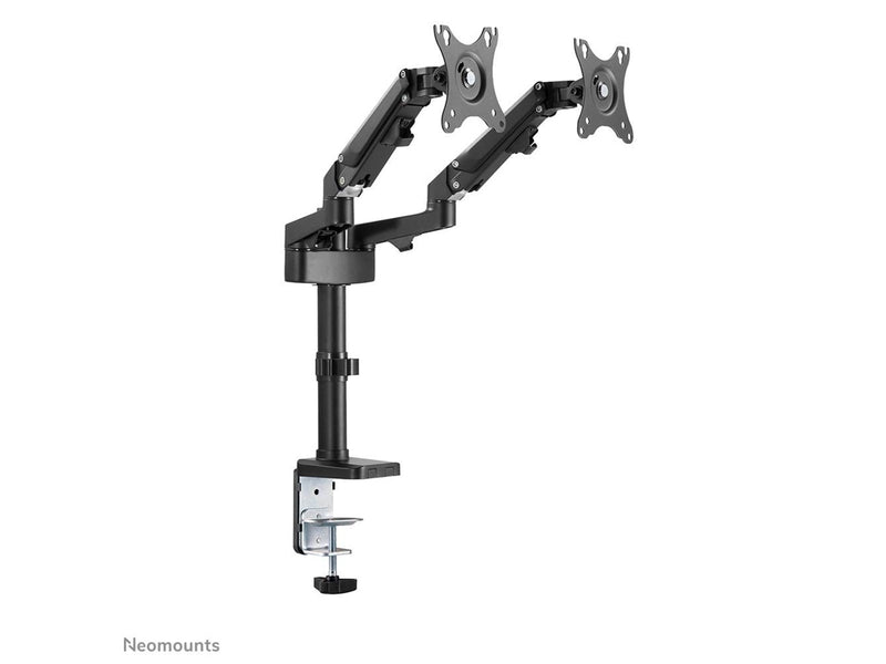 Neomounts DS70-750BL2 mounting kit - full-motion adjustable dual arm - for 2 LCD displays - black