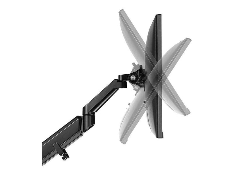 Neomounts DS70-810BL1 mounting kit - full-motion adjustable arm - for LCD display - black