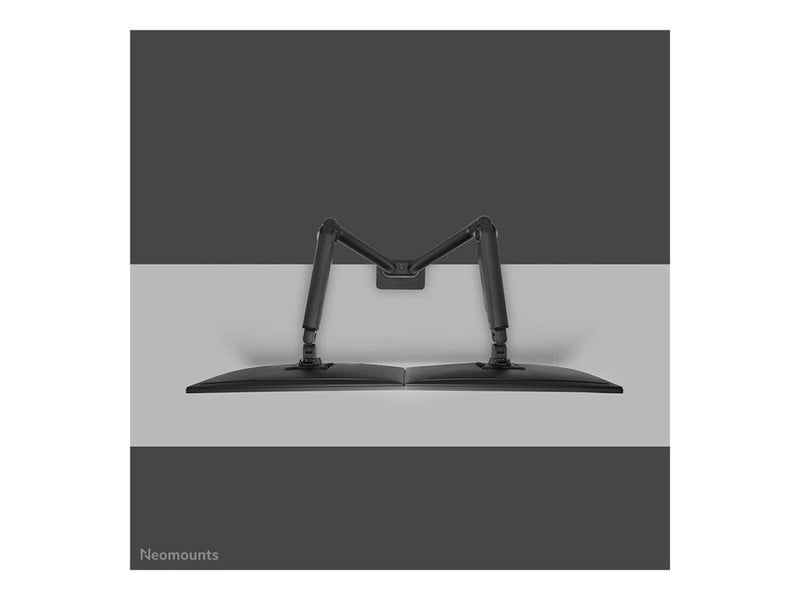 Neomounts DS70S-950BL2 mounting kit - full-motion - for 2 monitors - black