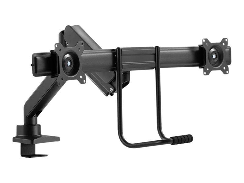 Neomounts DS75-450BL2 mounting kit - full-motion - for 2 LCD displays - black
