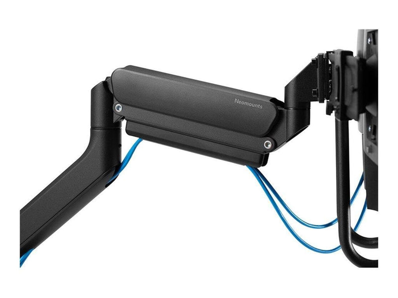 Neomounts DS75-450BL2 mounting kit - full-motion - for 2 LCD displays - black