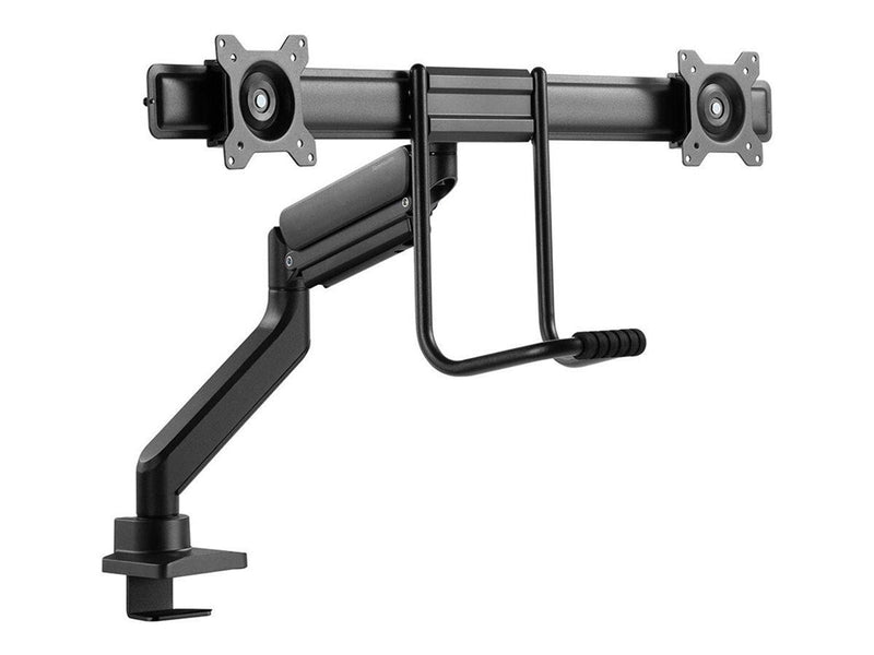 Neomounts DS75-450BL2 mounting kit - full-motion - for 2 LCD displays - black
