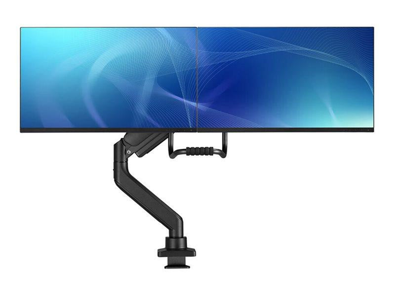 Neomounts DS75-450BL2 mounting kit - full-motion - for 2 LCD displays - black
