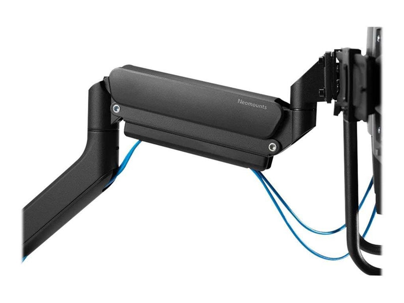 Neomounts DS75-450BL2 mounting kit - full-motion - for 2 LCD displays - black