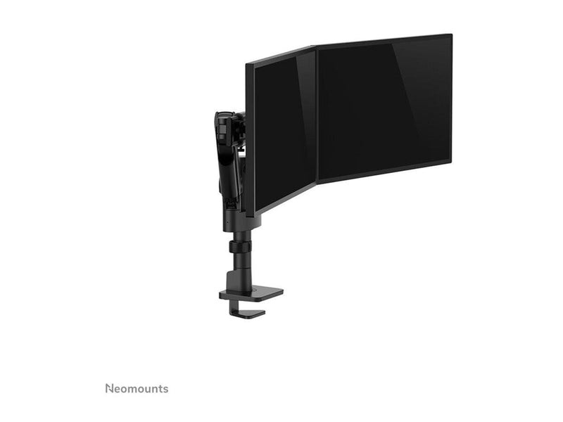 Neomounts NEXT One DS65S-950BL2 mounting kit - full-motion - for 2 LCD displays - black - Max 22 kg - recommended for 24"-34"