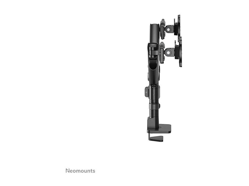 Neomounts NEXT One DS65S-950BL2 mounting kit - full-motion - for 2 LCD displays - black - Max 22 kg - recommended for 24"-34"