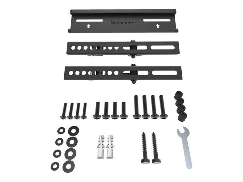 Neomounts WL30-350BL12 - mounting kit - fixed - for flat panel - black - Max 30 kg - recommended for 55"