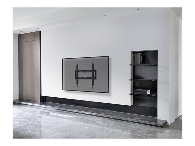 Neomounts WL30-550BL12 - Mounting kit (wall mount) - for TV (fixed) - black - screen size: 24"-55" - Max 40 kg - recommended for 65"