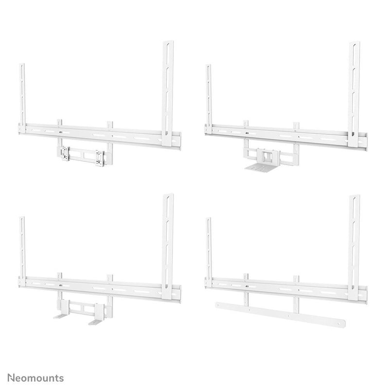Neomounts AV2-500WH Universal-Videobar-Kit - Weiß