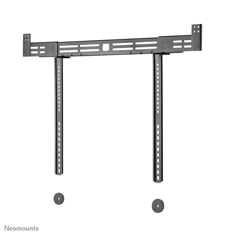Neomounts AWL29-750BL1 universelle Videobar-/Sounbar-/Lautsprecher-Halterung, tiefenverstellbar (0-4,2 cm) - Schwarz