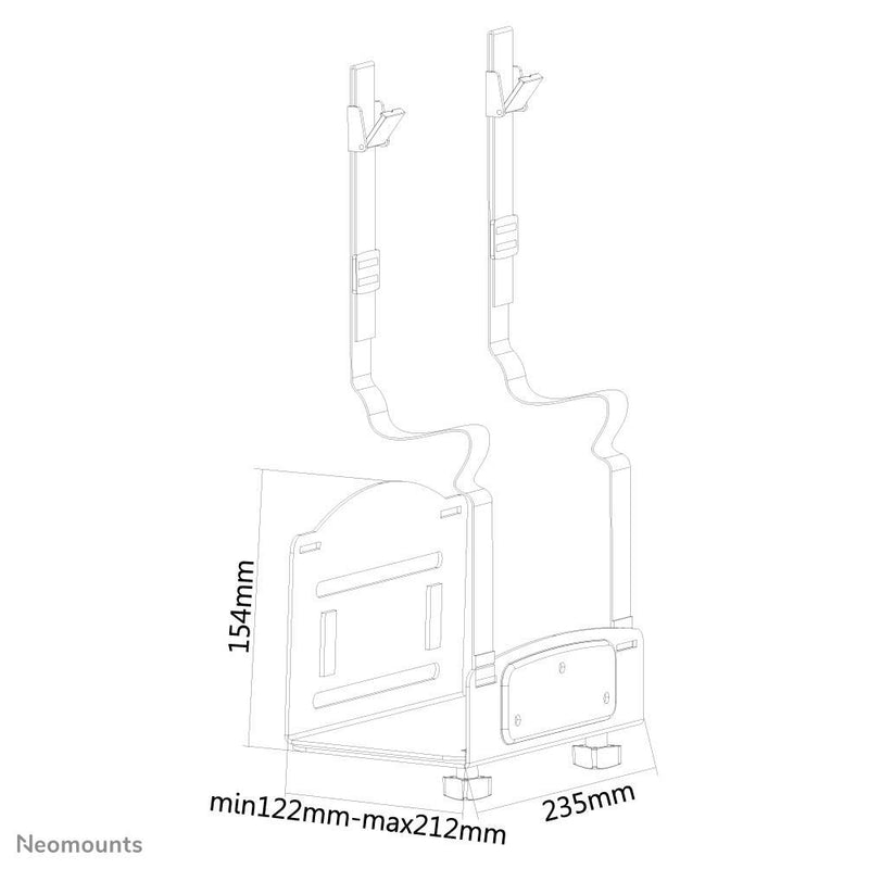 Neomounts CPU-W100BLACK