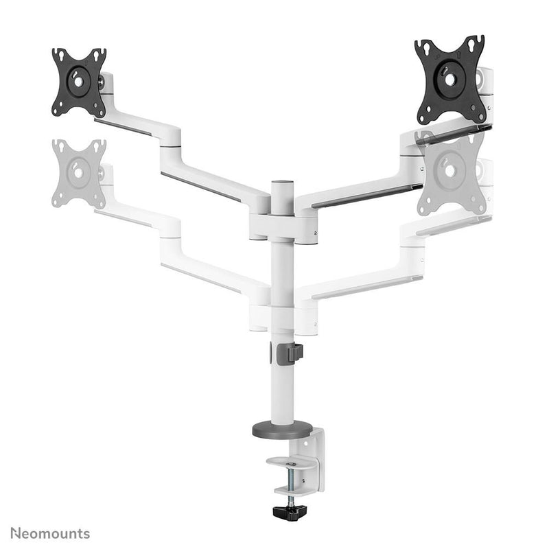 Neomounts DS60-425WH2 dual Monitor Tischhalterung