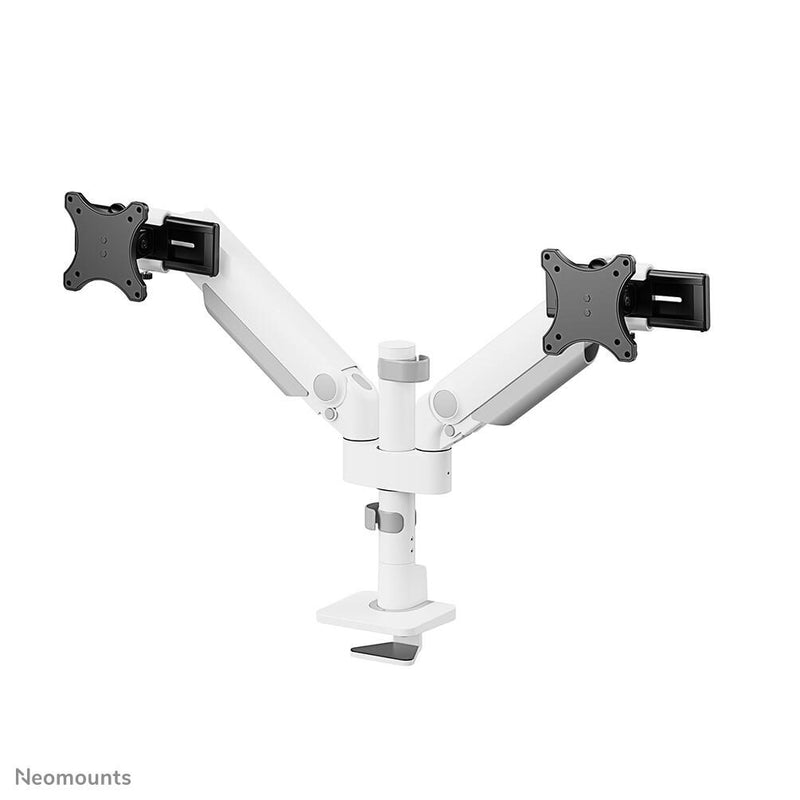 Neomounts DS65S-950WH2 vollbewegliche Tischhalterung für 24-34' Bildschirme - Weiß