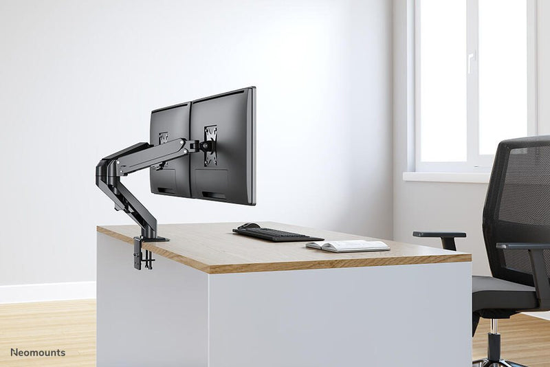 Neomounts DS70-700BL2 dual Monitor Tischhalterung
