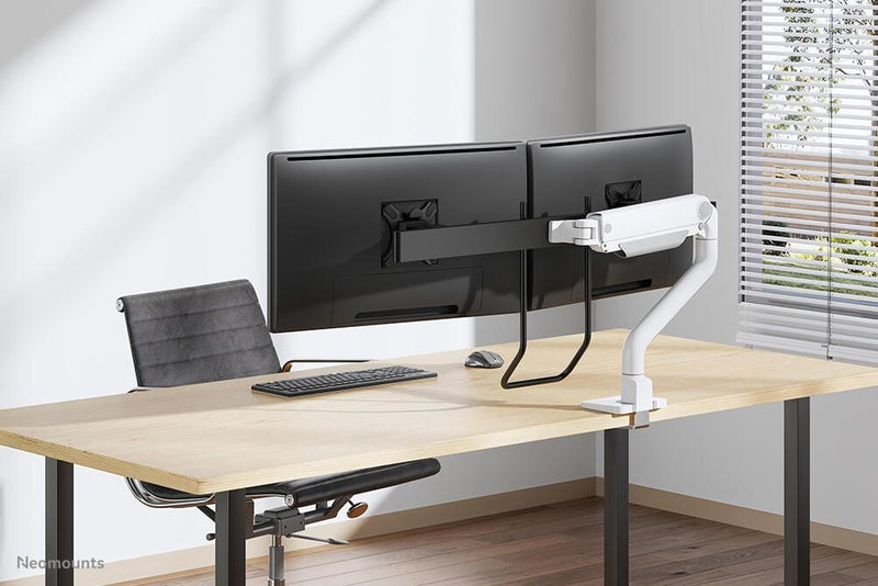 Neomounts DS75S-950WH2 vollbewegliche Tischhalterung für 17-32' Bildschirme - Weiß