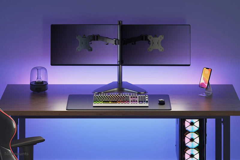 Neomounts FPMA-D550DDBLACK Dual Monitor Tischständer
