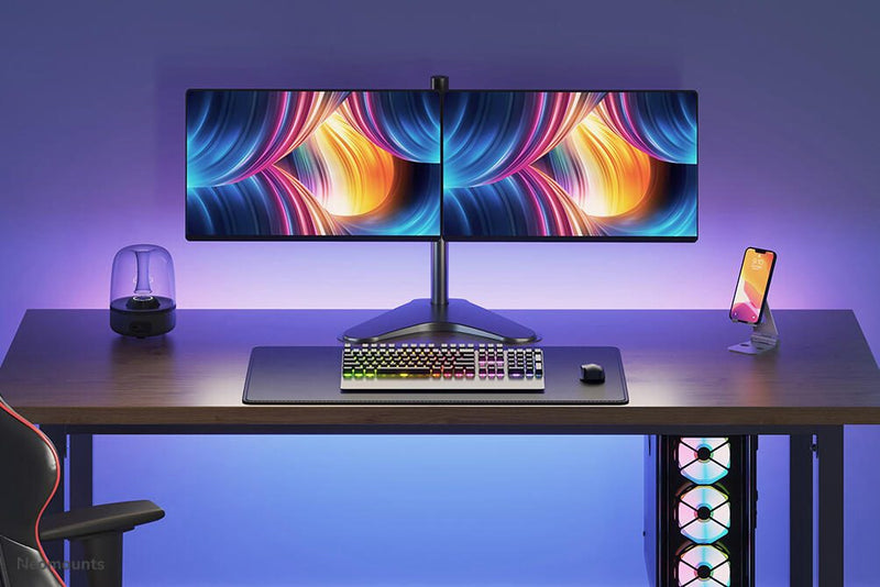 Neomounts FPMA-D550DDBLACK Dual Monitor Tischständer