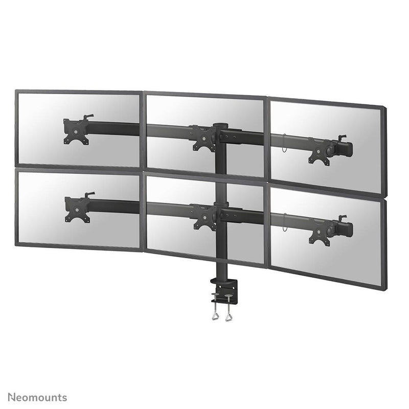 Neomounts FPMA-D700D6 Tischhalterung für sechs Flachbildschirme bis 27' (69 cm).