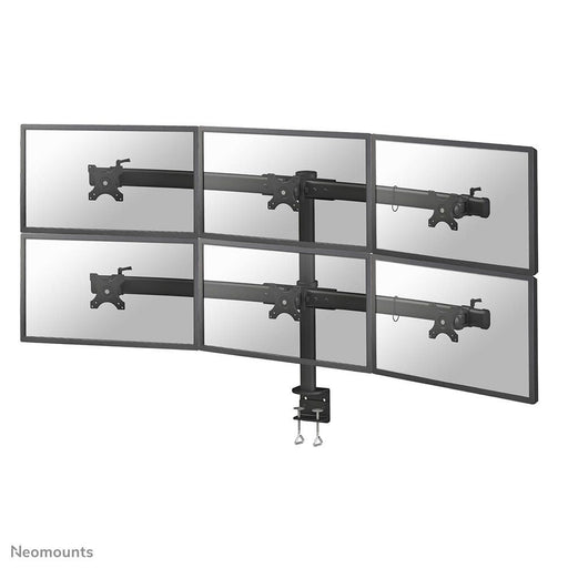 Neomounts FPMA-D700D6 Tischhalterung für sechs Flachbildschirme bis 27' (69 cm).