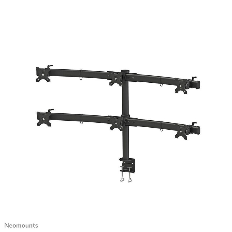 Neomounts FPMA-D700D6 Tischhalterung für sechs Flachbildschirme bis 27' (69 cm).