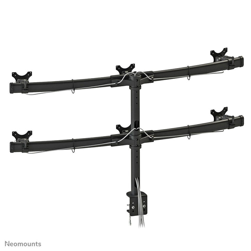 Neomounts FPMA-D700D6 Tischhalterung für sechs Flachbildschirme bis 27' (69 cm).