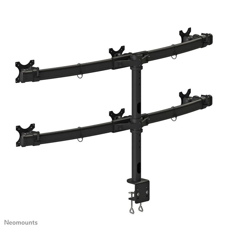 Neomounts FPMA-D700D6 Tischhalterung für sechs Flachbildschirme bis 27' (69 cm).
