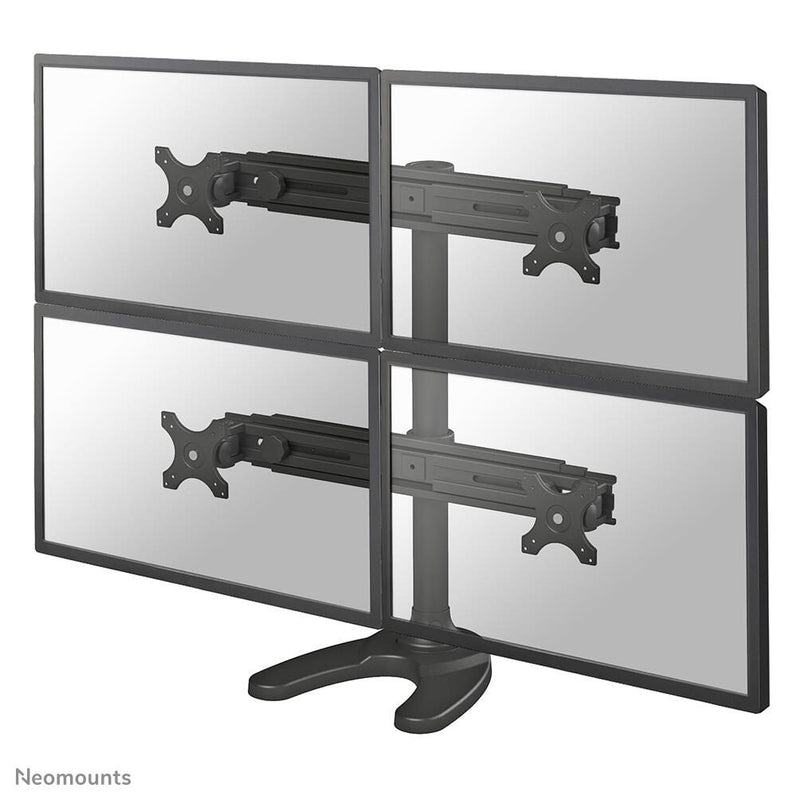 Neomounts FPMA-D700DD4 vierfach Monitor Tischständer