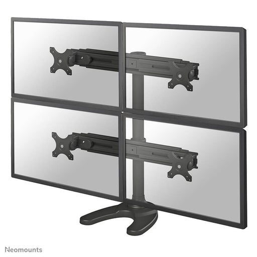 Neomounts FPMA-D700DD4 vierfach Monitor Tischständer
