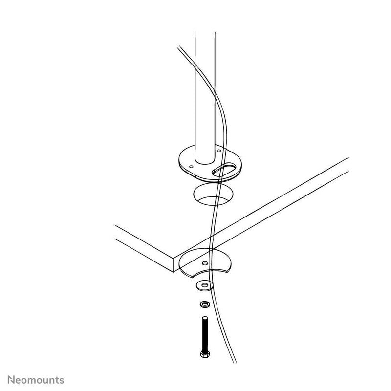 Neomounts FPMA-D960GROMMET Kabeldurchführungsplatte