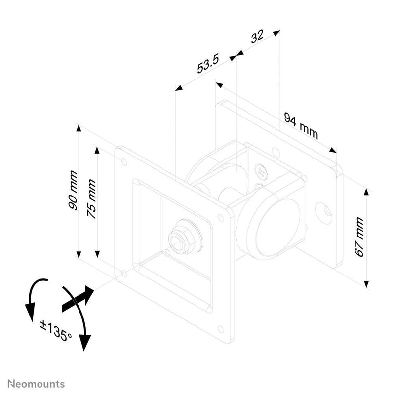 Neomounts FPMA-DTBW100