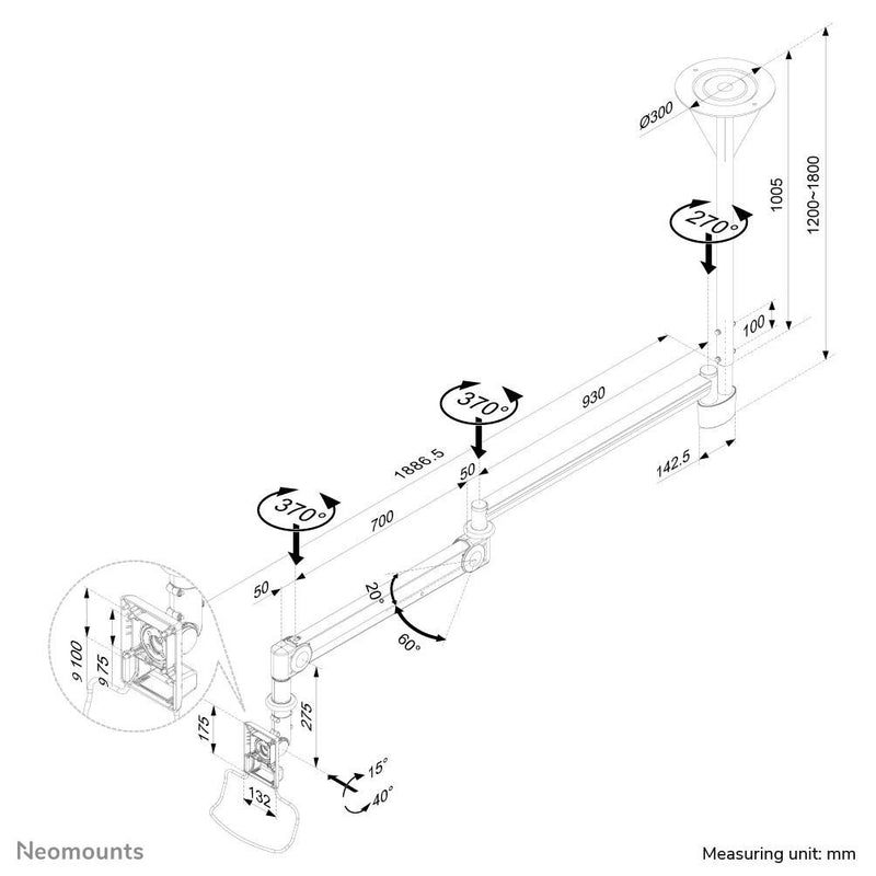 Neomounts FPMA-HAC100