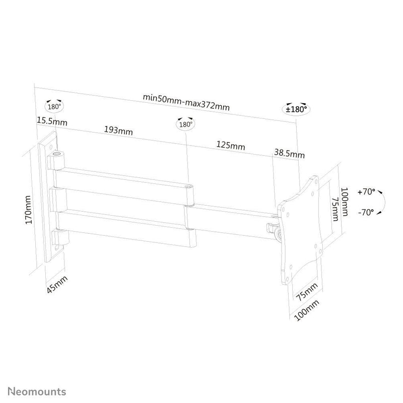 Neomounts FPMA-W830 Wandhalterung