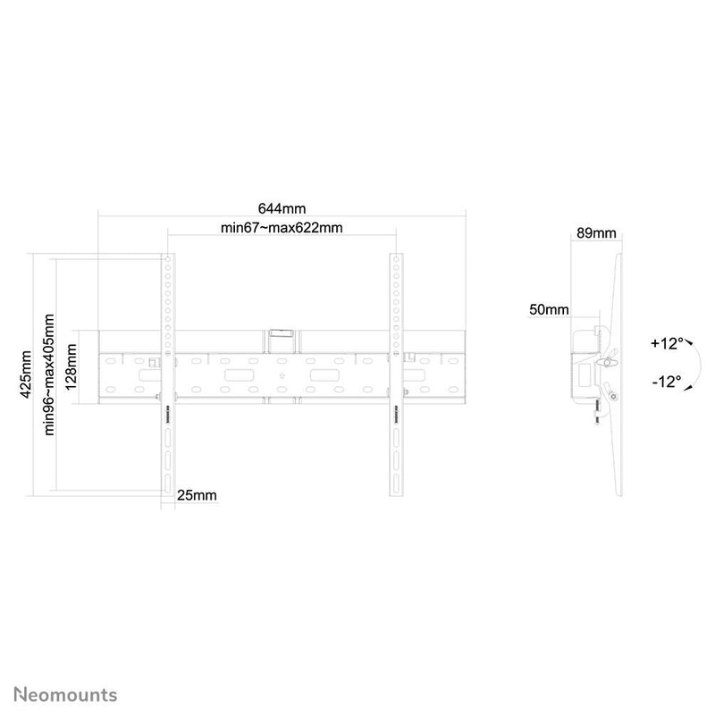 Neomounts LFD-W2640MP Wandhalterung