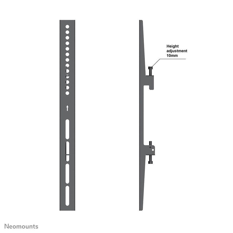 Samsung Flip Pro 2x WM55B Flipchart 138,7 cm 55 Zoll inkl. Neomounts Pro NMPRO-M21 Dual Rollwagen
