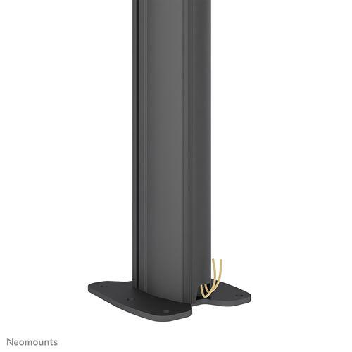 B-WARE Neomounts NMPRO-S12 1x2 Videowall Bodenständer für zwei Displays 81,3 - 165,1 cm 32-65 Zoll