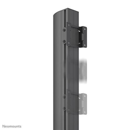 B-WARE Neomounts NMPRO-S12 1x2 Videowall Bodenständer für zwei Displays 81,3 - 165,1 cm 32-65 Zoll
