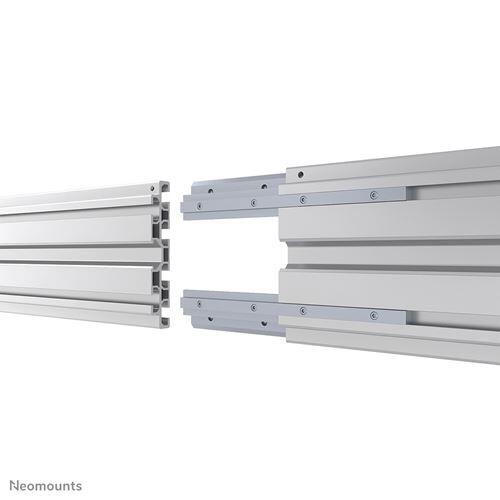 B-WARE Neomounts NMPRO-S12 1x2 Videowall Bodenständer für zwei Displays 81,3 - 165,1 cm 32-65 Zoll