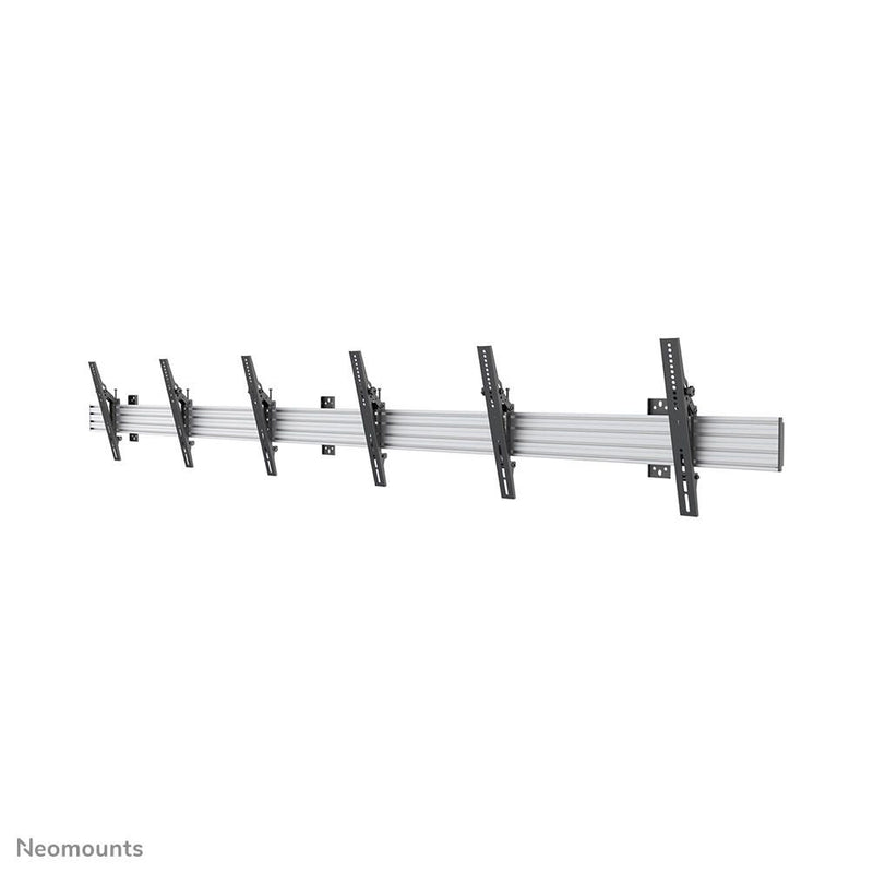 Samsung Menuboard 3x QM50C Smart Signage Display 126 cm 50 Zoll + Neomounts NMPRO-WMB3 dreifach Wandhalterung