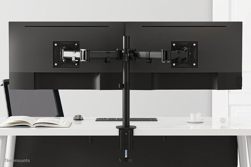 Neomounts NM-D135DBLACK dual Monitor Tischhalterung