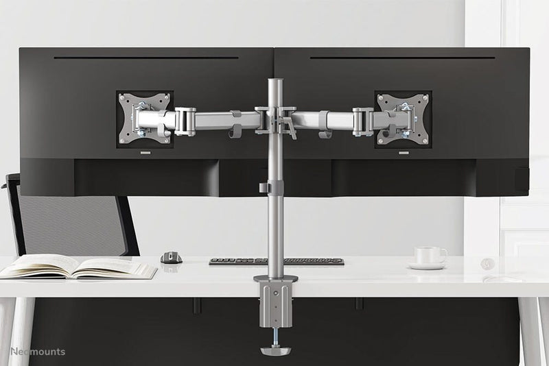 Neomounts NM-D135DSILVER Monitor Tischhalterung