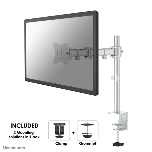 Neomounts NM-D135SILVER Monitor Tischhalterung