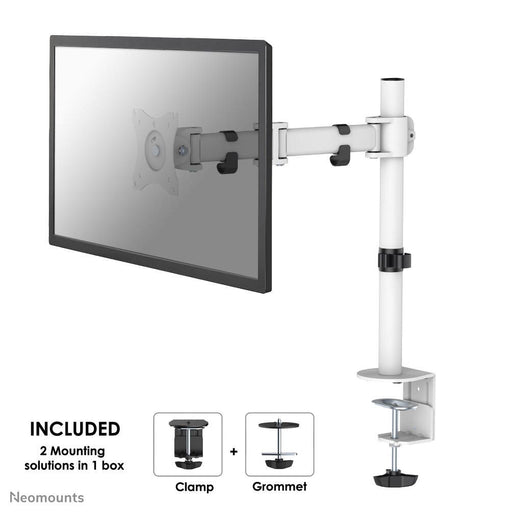Neomounts NM-D135WHITE Monitor Tischhalterung