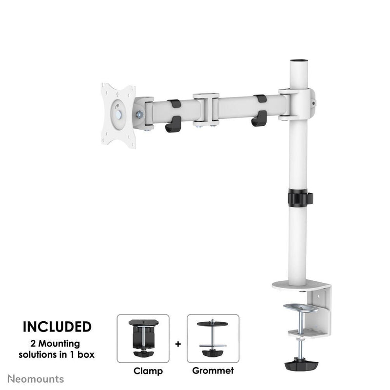 Neomounts NM-D135WHITE Monitor Tischhalterung