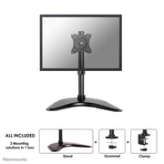 Neomounts NM-D335BLACK Monitor Tischhalterung
